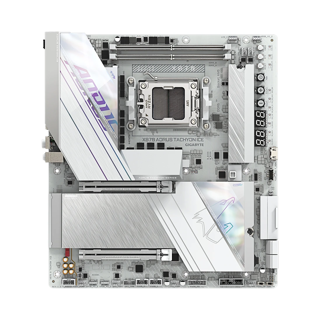 Материнская плата Gigabyte X870 AORUS TACHYON ICE — 2