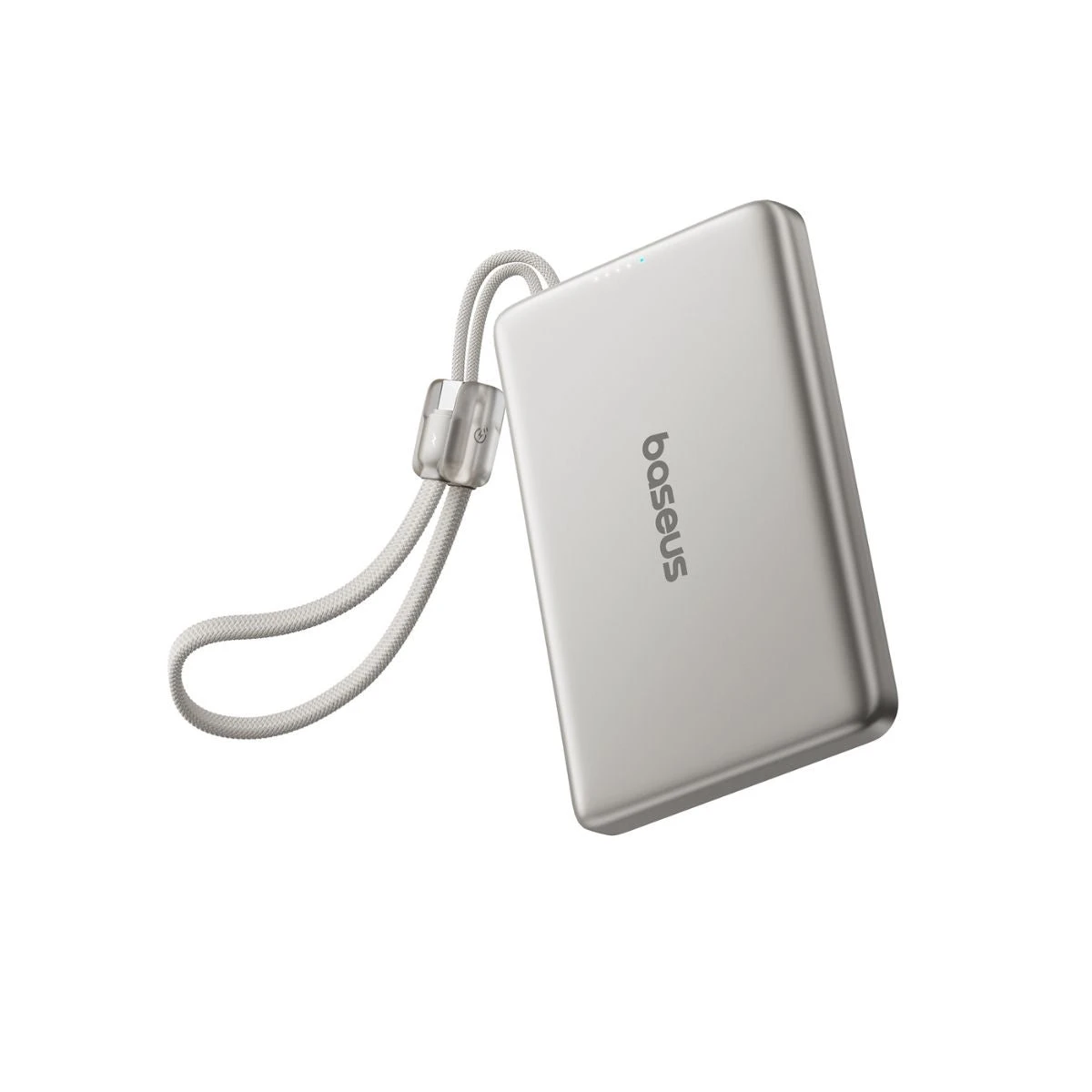Портативный внешний аккумулятор Baseus PicoGo AM41 Slim Magnetic Power Bank 10000mAh 27W Titanium — 3