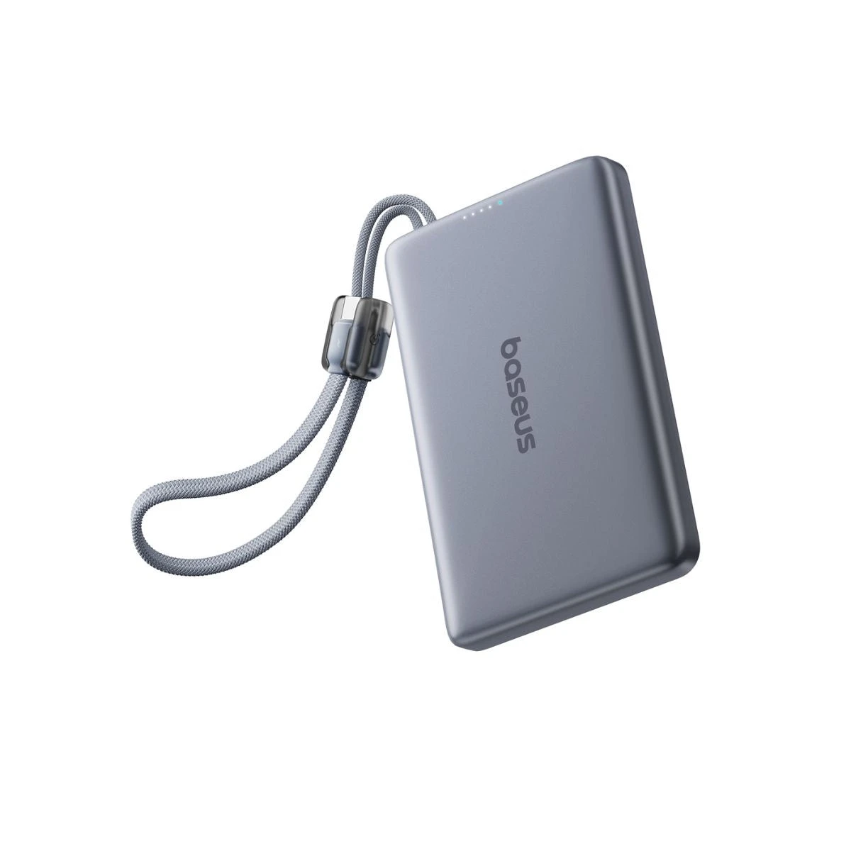 Портативный внешний аккумулятор Baseus PicoGo AM41 Slim Magnetic Power Bank 10000mAh 27W Space Grey — 3