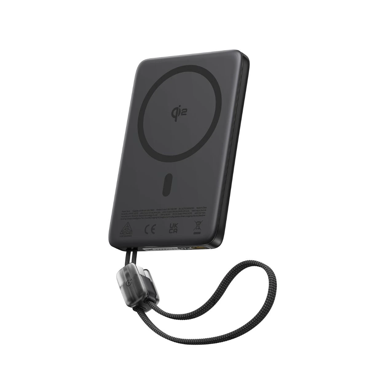 Портативный внешний аккумулятор Baseus PicoGo AM41 Slim Magnetic Power Bank 10000mAh 27W Black