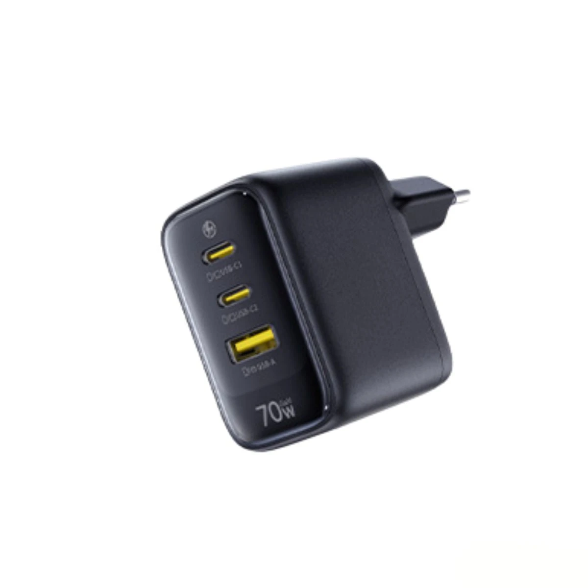 Адаптер питания Baseus EnerFill FE22 Fast Charger 2C+U 70W EU Cosmic Black — 4