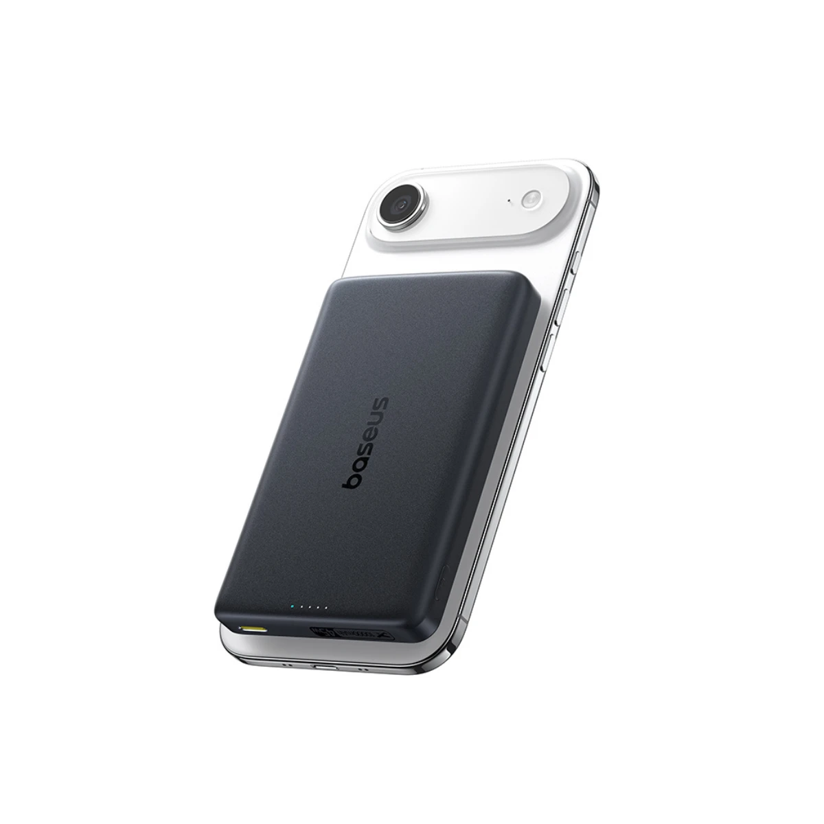 Портативный внешний аккумулятор Baseus PicoGo AM52 Qi2.2 10000mAh 45W USB-C Cable 30cm Black — 3