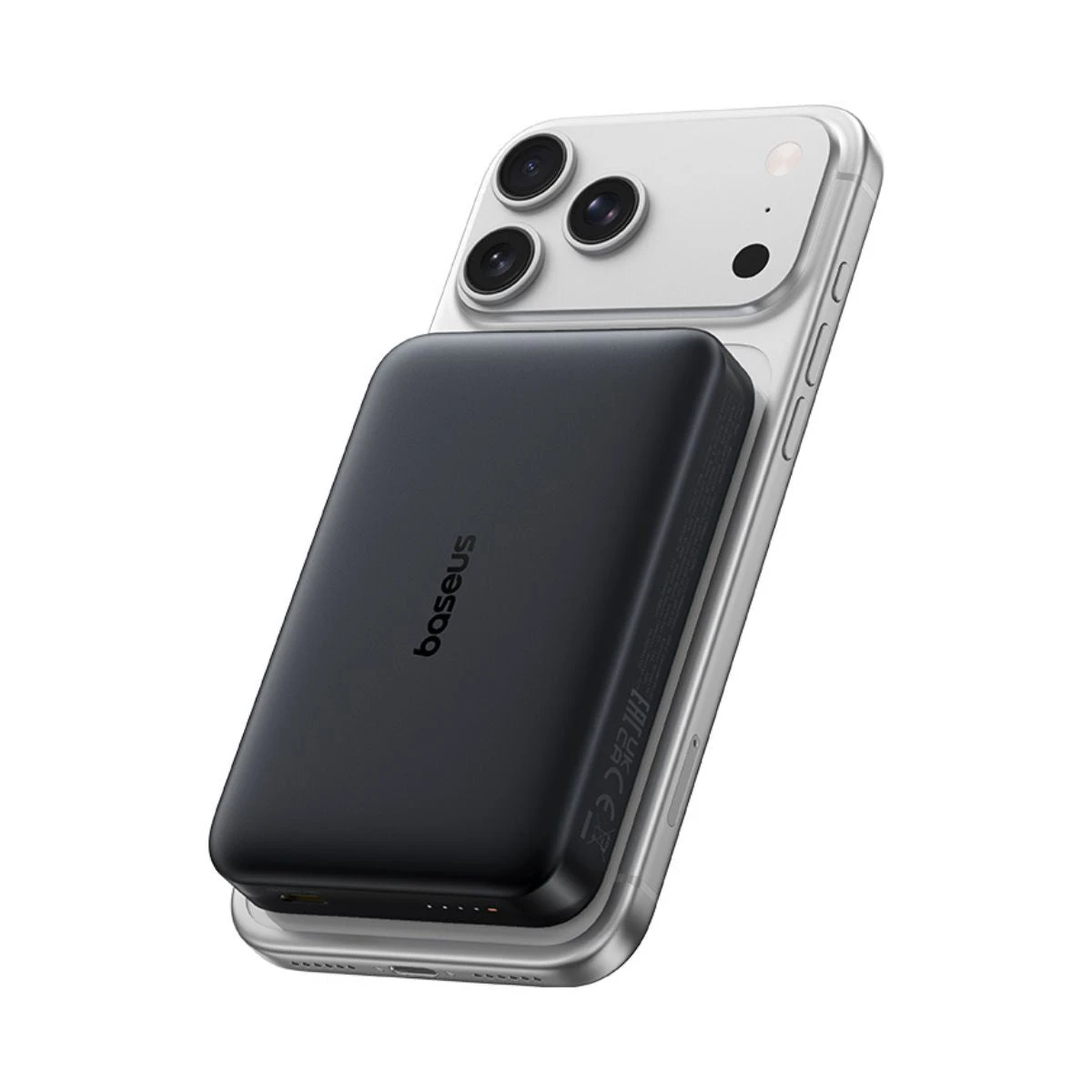 Портативный внешний аккумулятор Baseus FM21 Mini Qi2.2 10000mAh 45W Magnetic Cosmic Black — 2