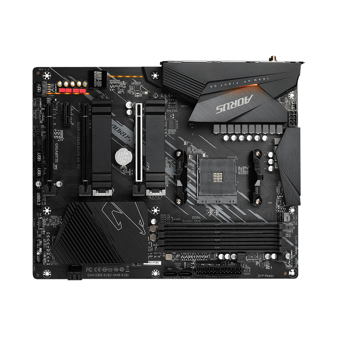 Материнская плата Gigabyte B550 AORUS ELITE AX V2 — 2