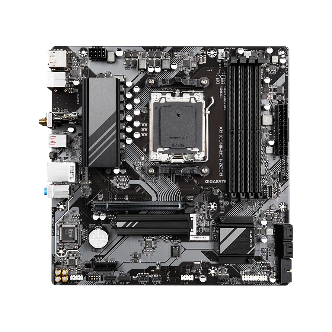 Материнская плата Gigabyte A620M GAMING X AX — 2