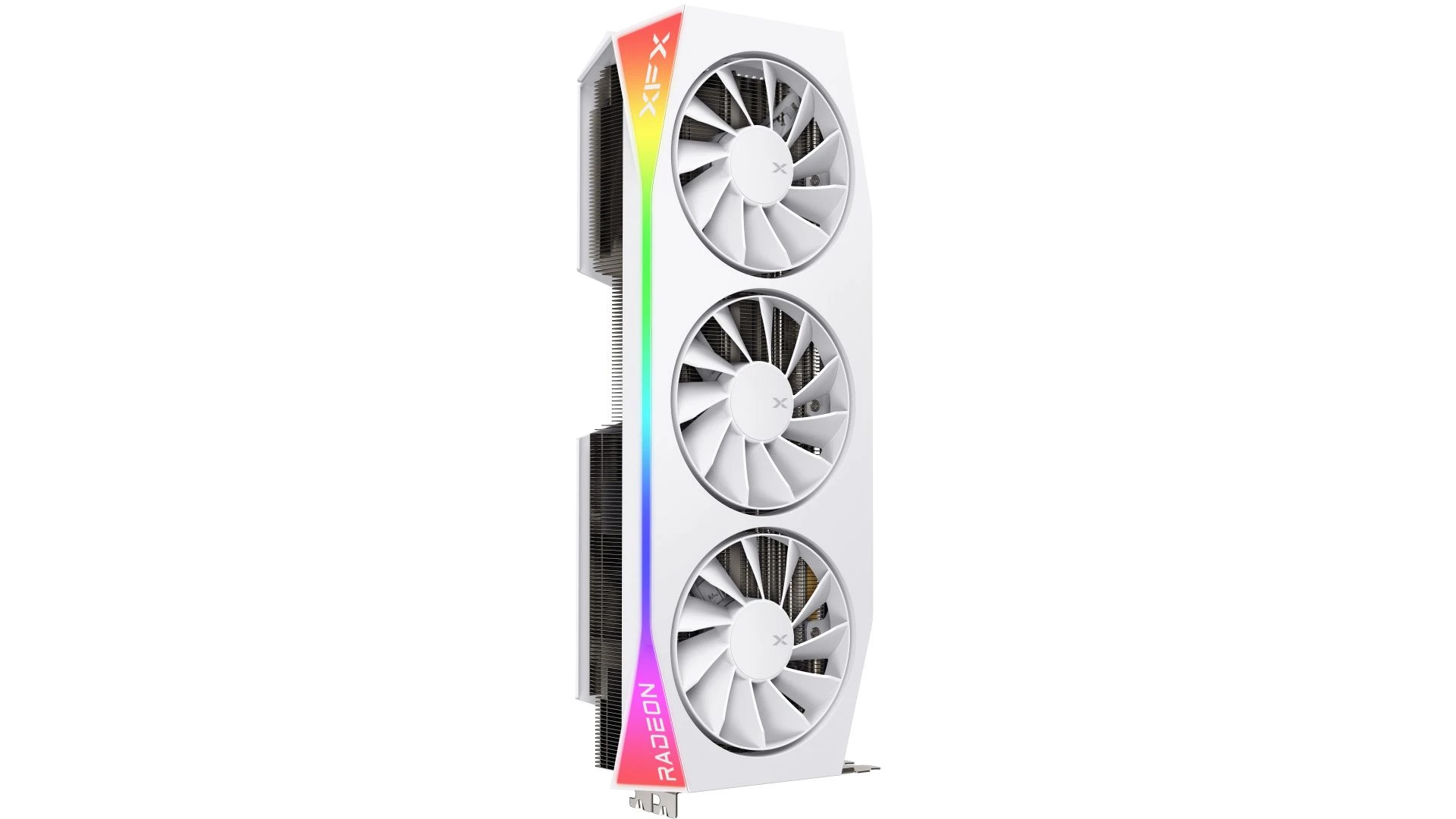 Видеокарта XFX Mercury Radeon RX 9070 XT OC White Gaming Edition with RGB 16GB