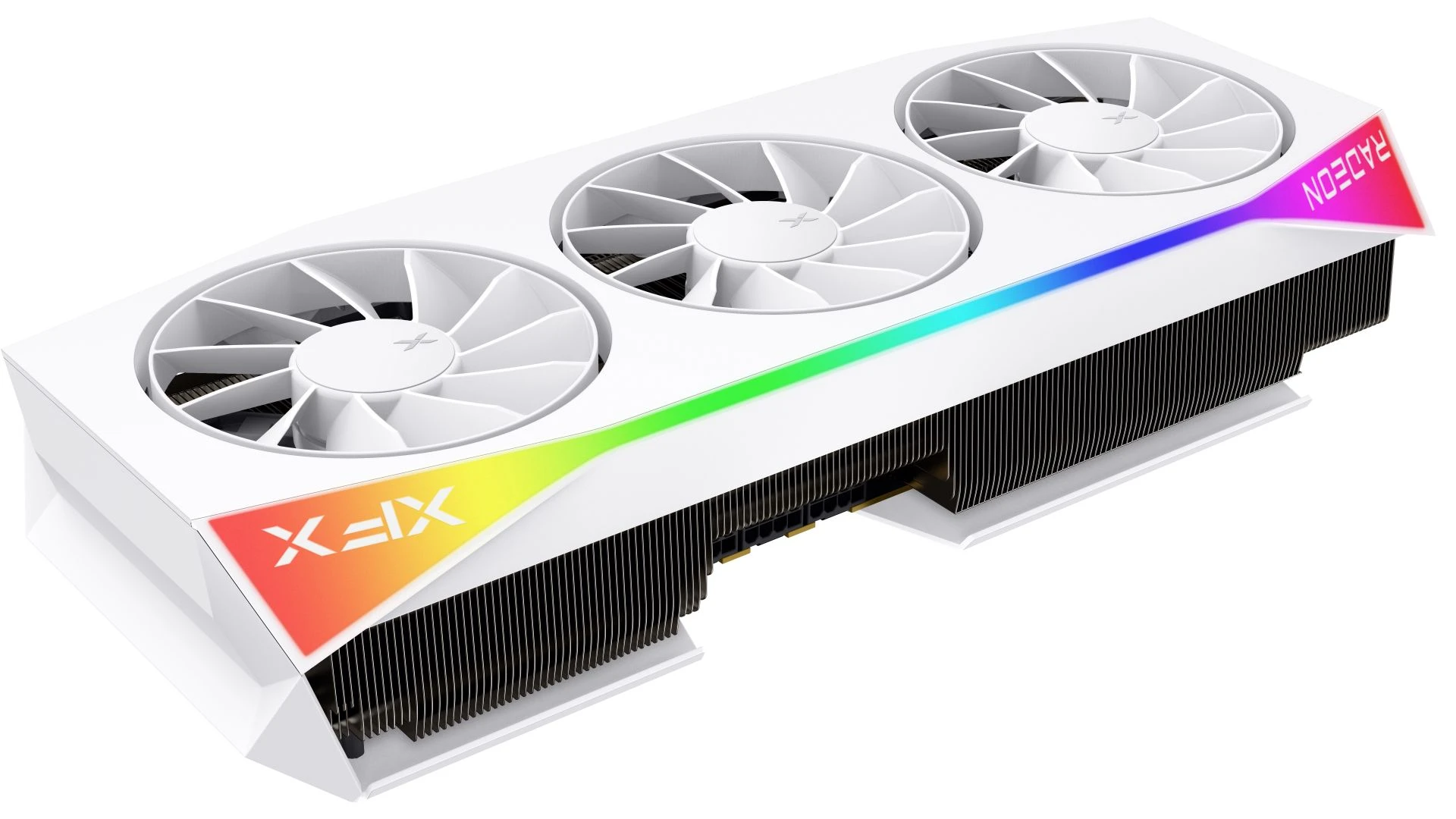 Видеокарта XFX Mercury Radeon RX 9070 XT OC White Gaming Edition with RGB 16GB — 3