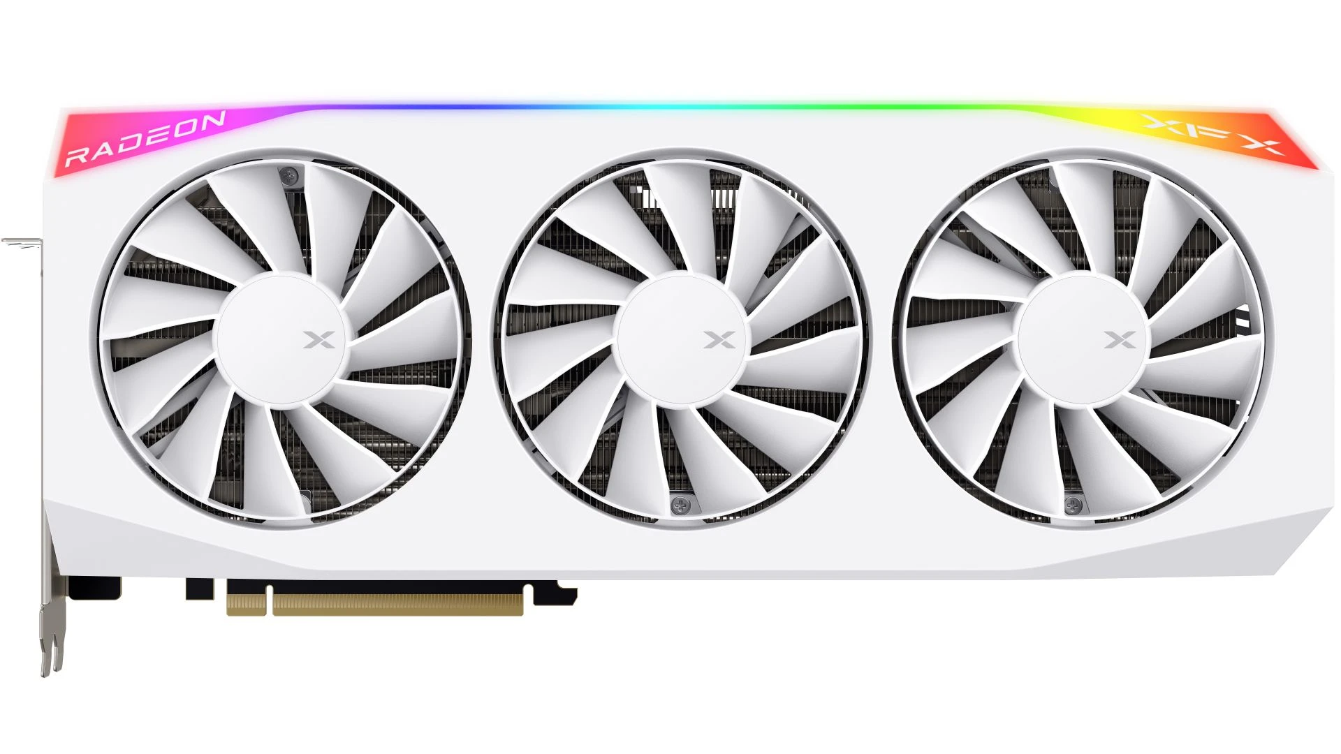 Видеокарта XFX Mercury Radeon RX 9070 XT OC White Gaming Edition with RGB 16GB — 4