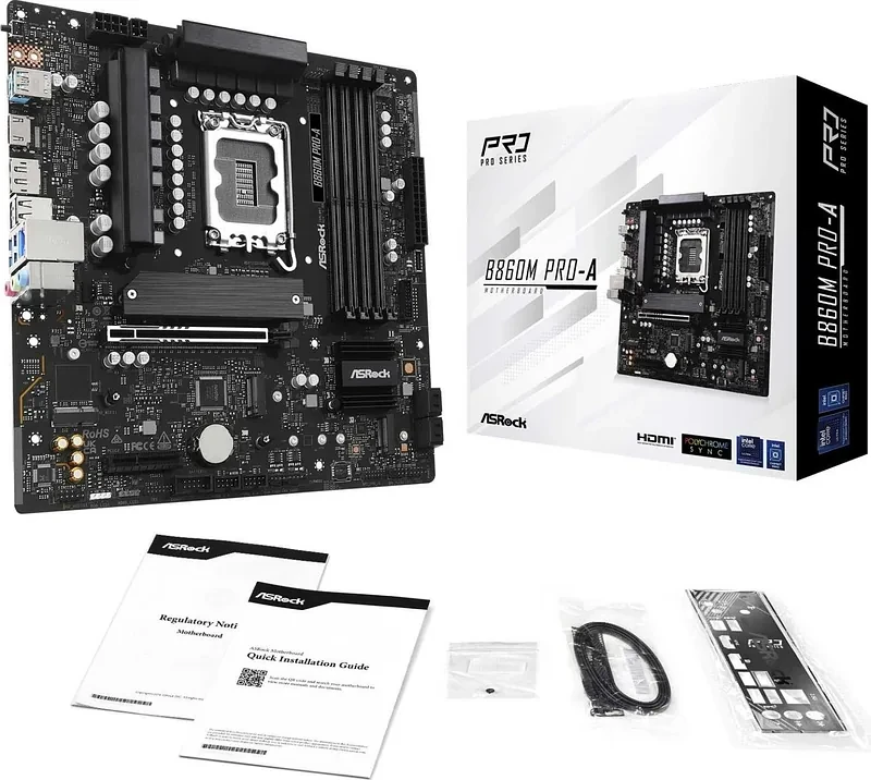 Материнская плата ASRock B860M PRO-A — 3