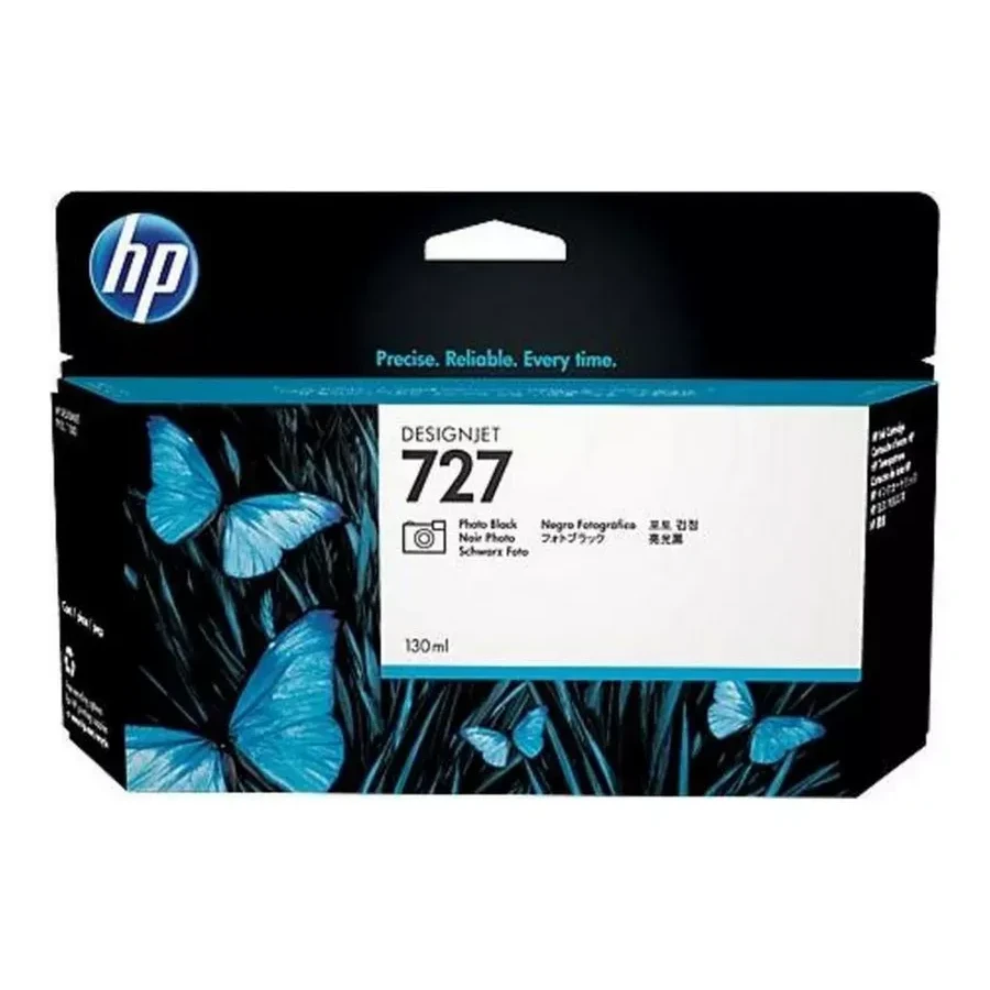 Картридж HP 727, 130ml, фото чёрный, DesignJet