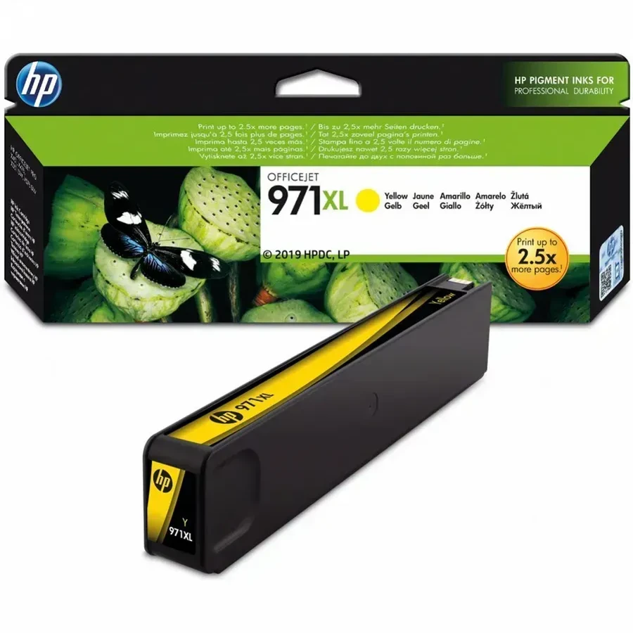 Картридж струйный HP 971XL CN628AE желтый — 3
