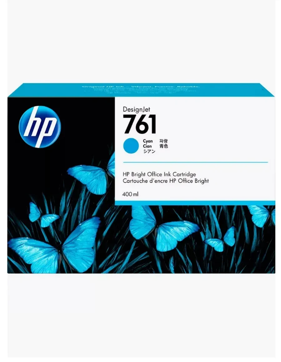 Картридж струйный HP CM994A 761 голубой, 400 ml