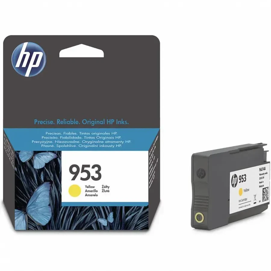 Картридж струйный HP F6U14AE 953 желтый — 2