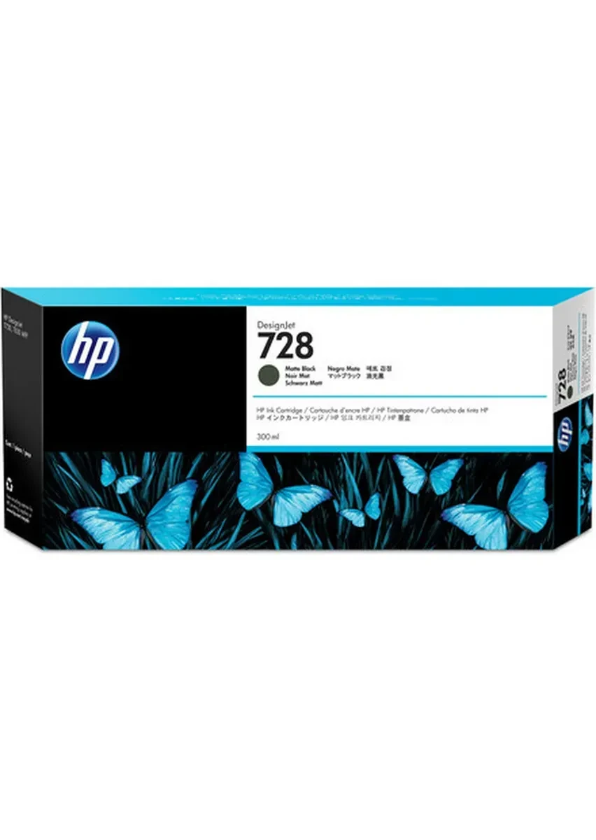 Картридж HP 728 Matte Black 300ml DesignJet для HP DesignJet Z6200