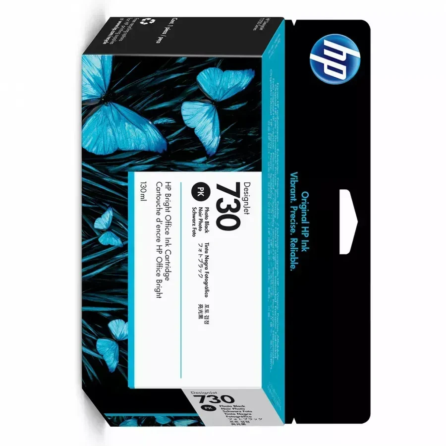 Картридж струйный HP P2V67A 730 черный фото, 130 ml — 2