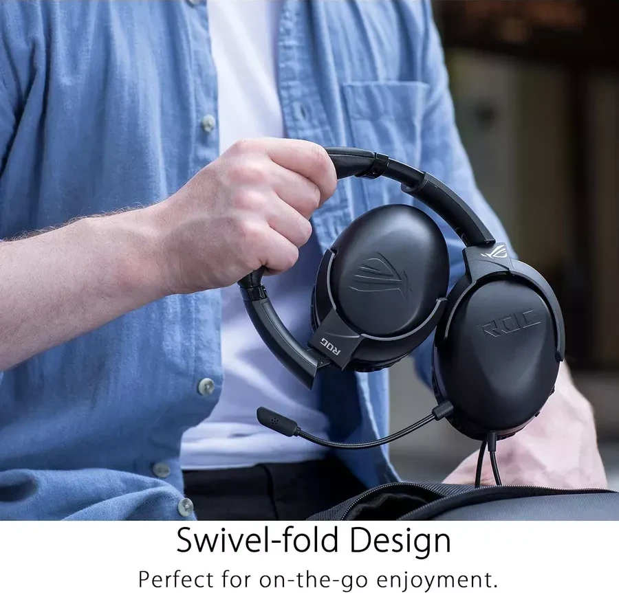 Наушники ASUS ROG Strix Go, 2.4ГГц, USB-C, мультиплатформа — 2