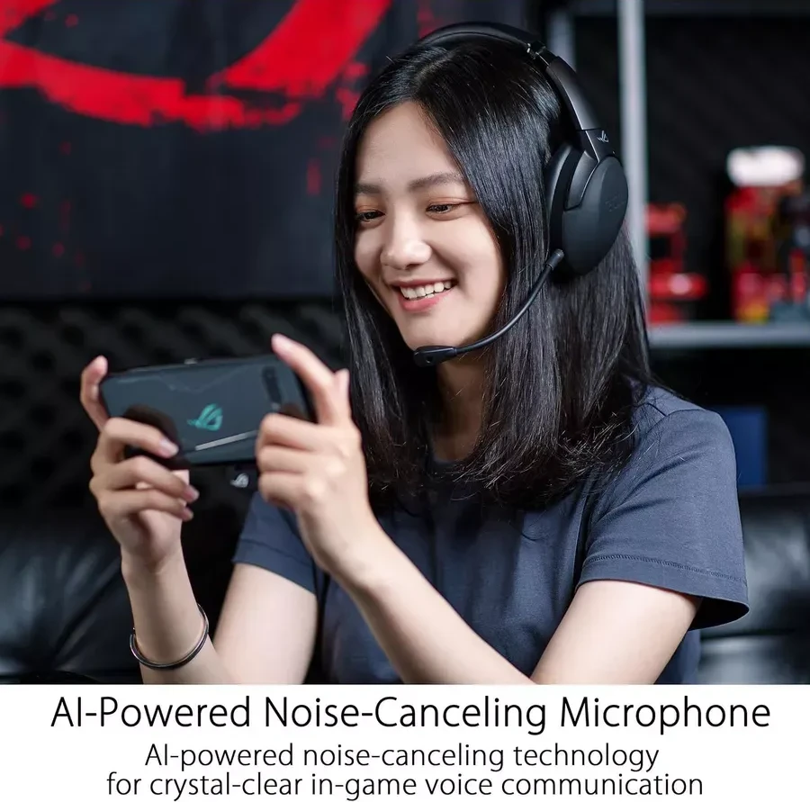 Наушники ASUS ROG Strix Go, 2.4ГГц, USB-C, мультиплатформа — 3
