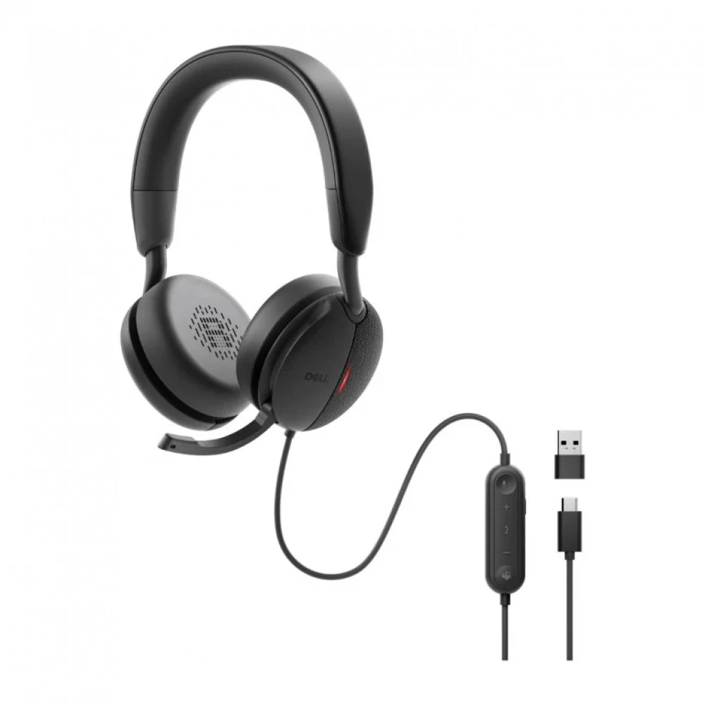 Гарнитура Dell Pro Wired ANC, WH5024, проводная — 5