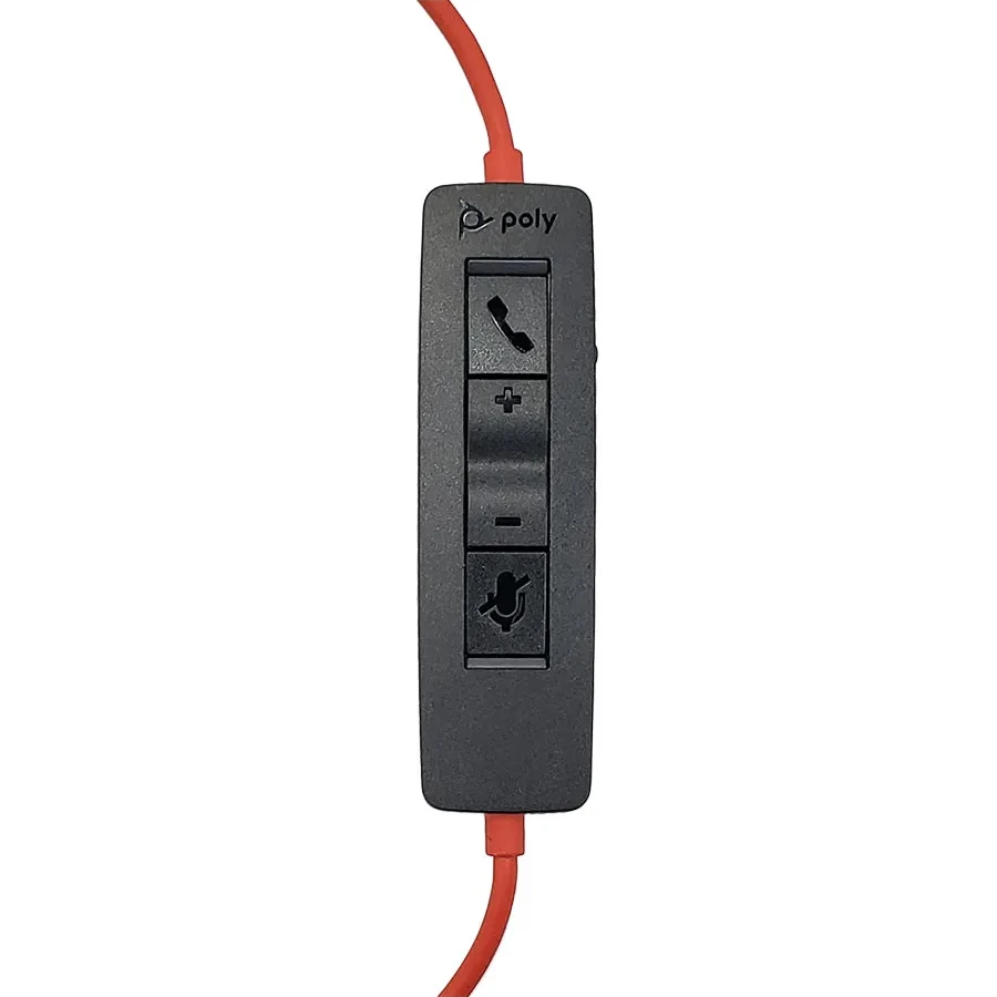 Гарнитура Poly Blackwire 3220, USB-C, стерео — 2