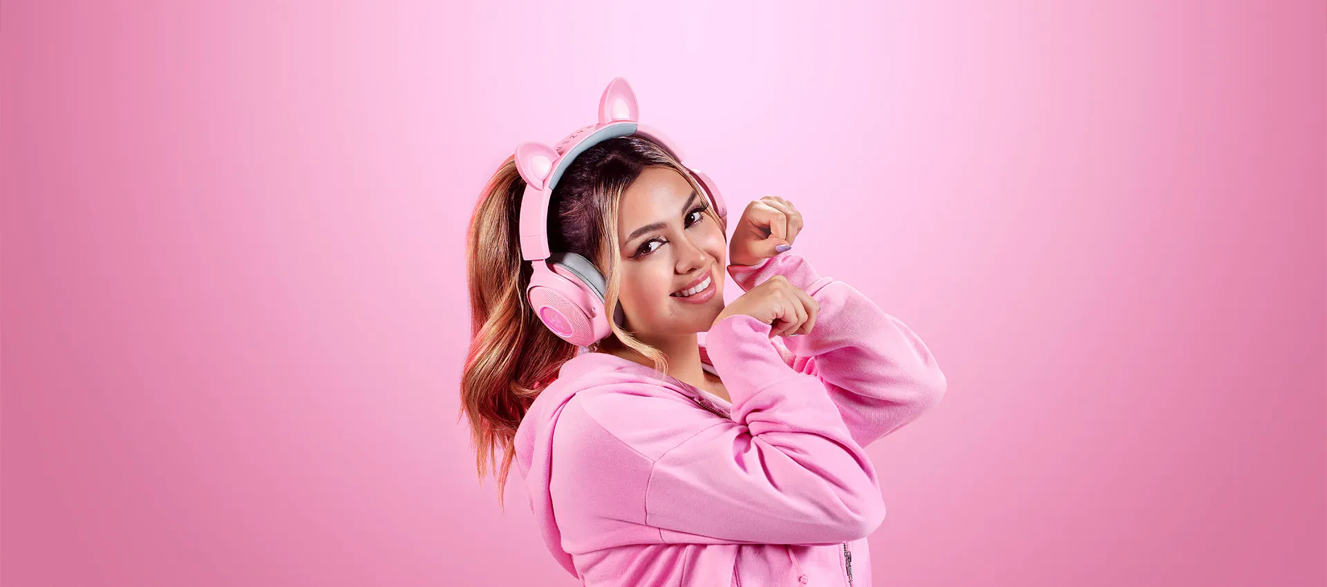 Наушники Razer Kraken Kitty Ed. V2 Pro, розовые