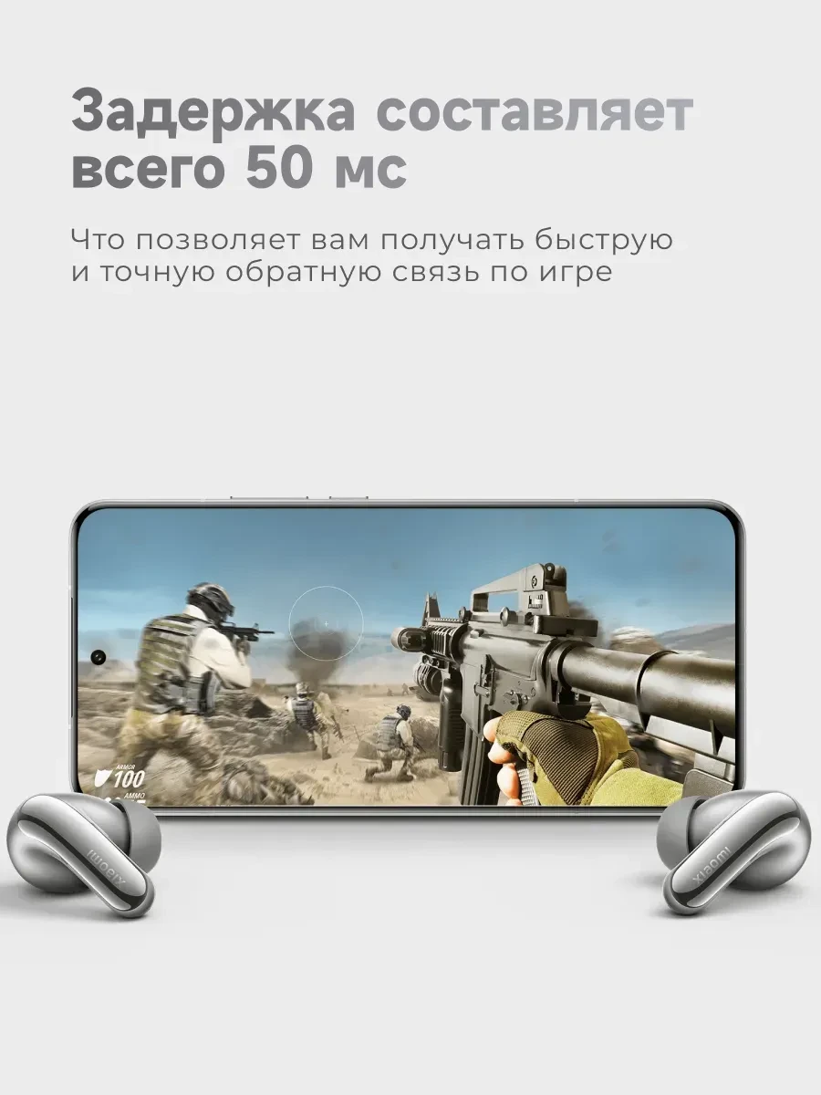 Наушники Xiaomi Buds 5 Pro, чёрные — 5