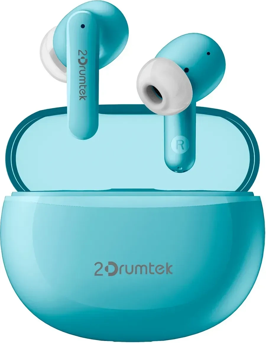Наушники TWS A4tech 2Drumtek B25, Icy Blue, BT 5.2