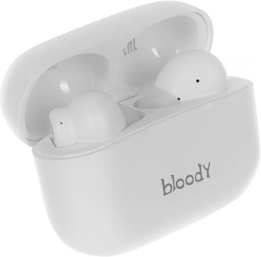 Наушники TWS Bloody M30, White, BT 5.0 — 2