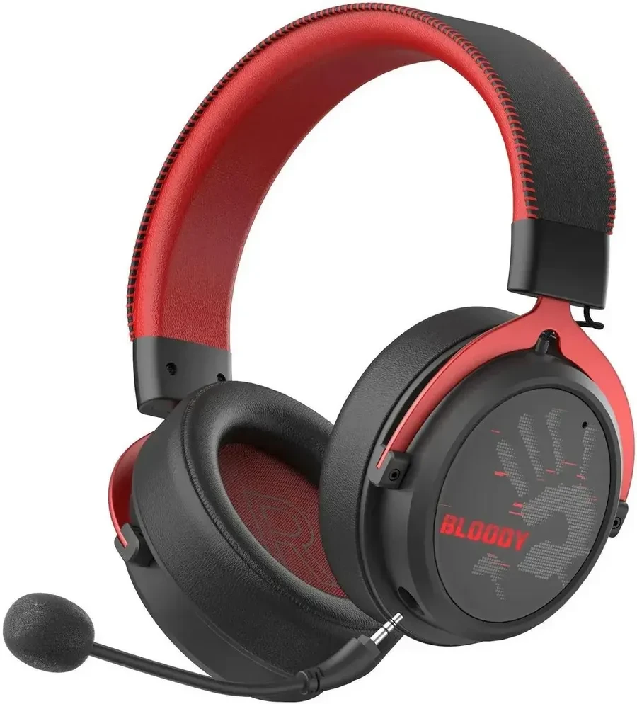 Беспроводные наушники Bloody MR590, Red, BT+2.4G