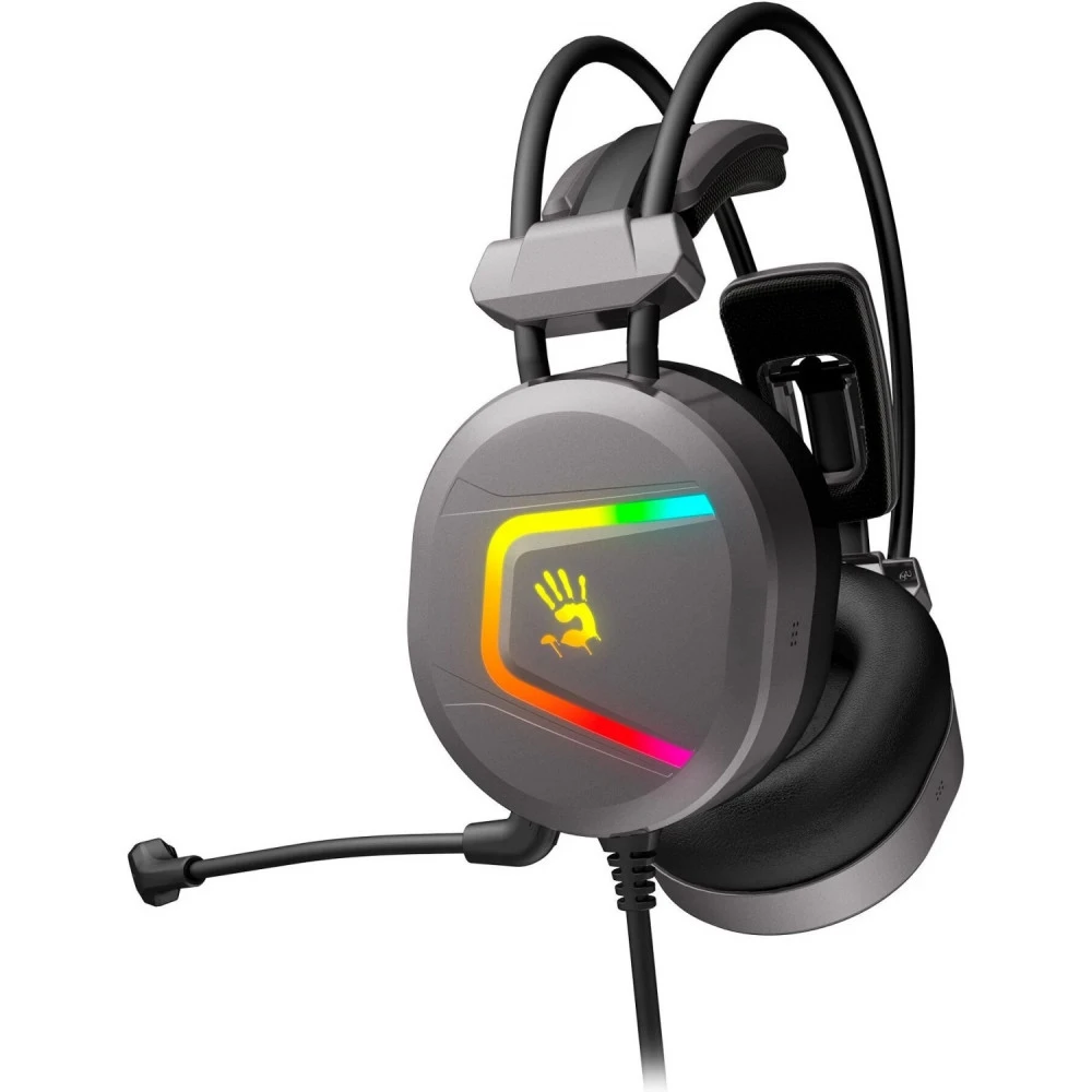 Игровые наушники Bloody MC750, Grey, USB — 4