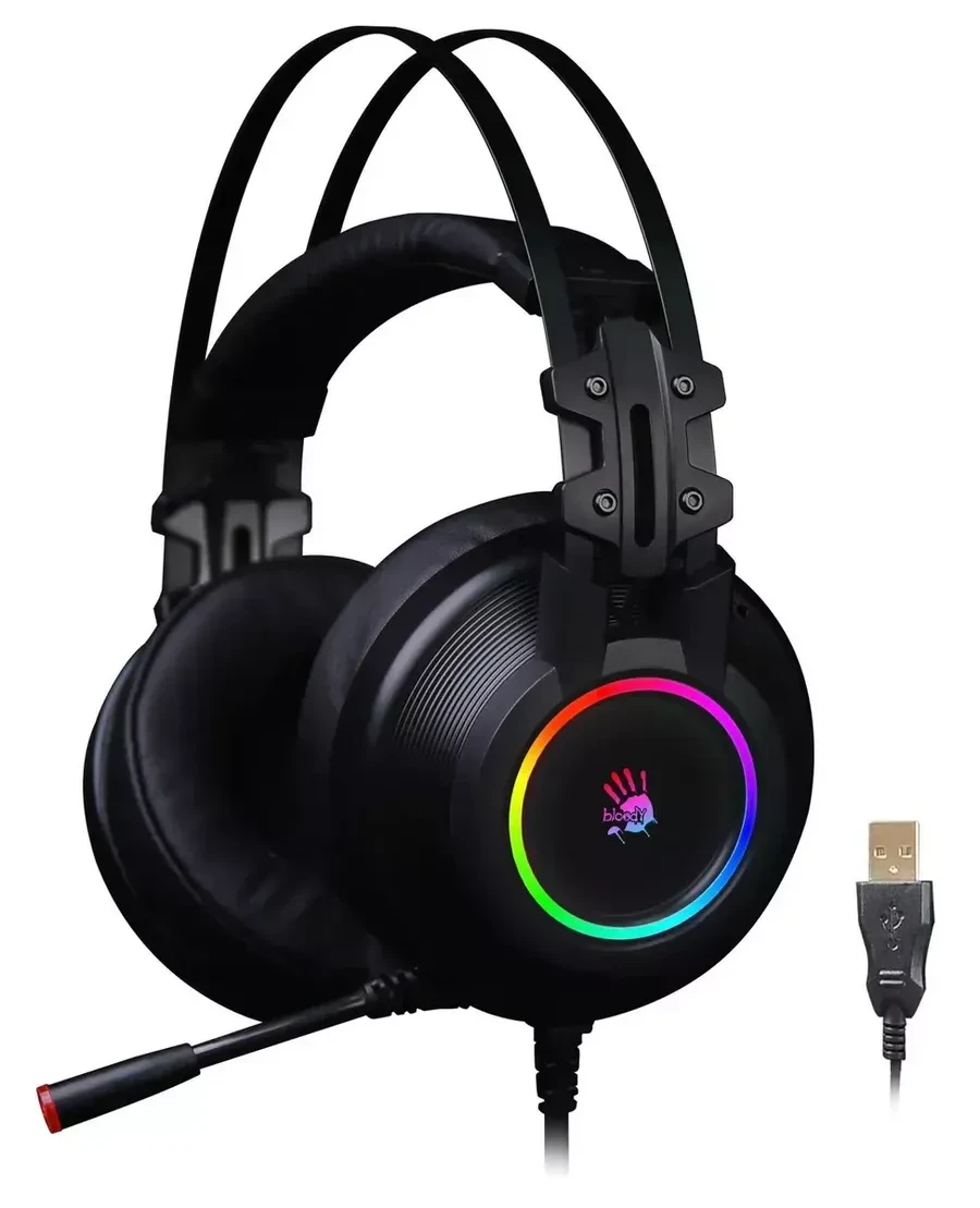 Игровые наушники Bloody G528C, USB, 7.1