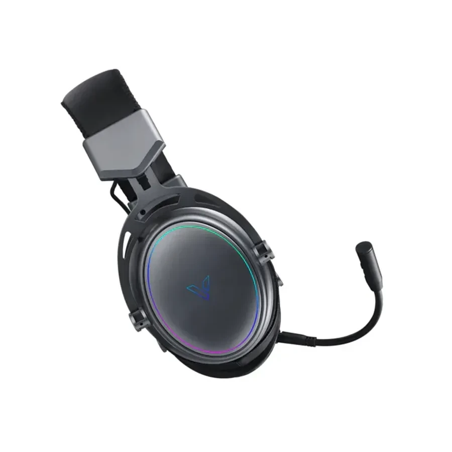 Наушники Rapoo VH800, Bluetooth 5.2, RGB, серый — 2