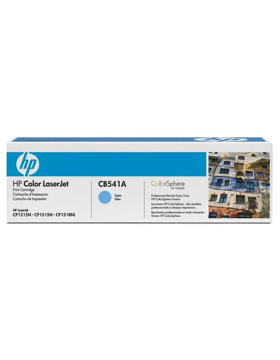 Картридж HP Color LaserJet CP1215 голубой