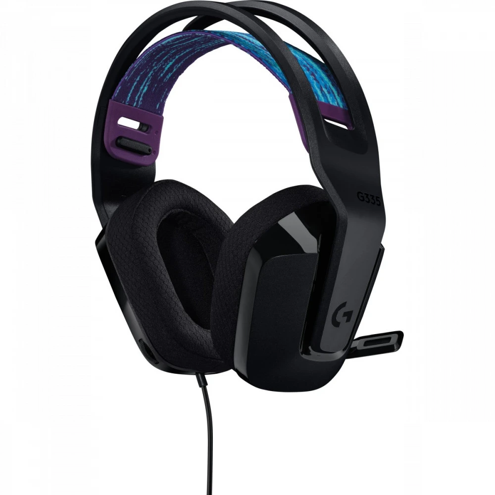 Гарнитура Logitech G335, 3.5mm, черная — 3