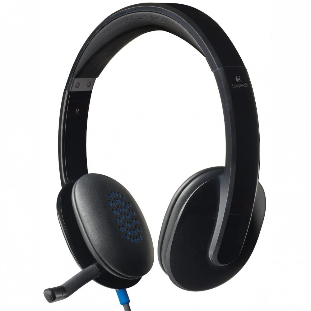 Гарнитура Logitech H540, USB, наушники с микрофоном — 2
