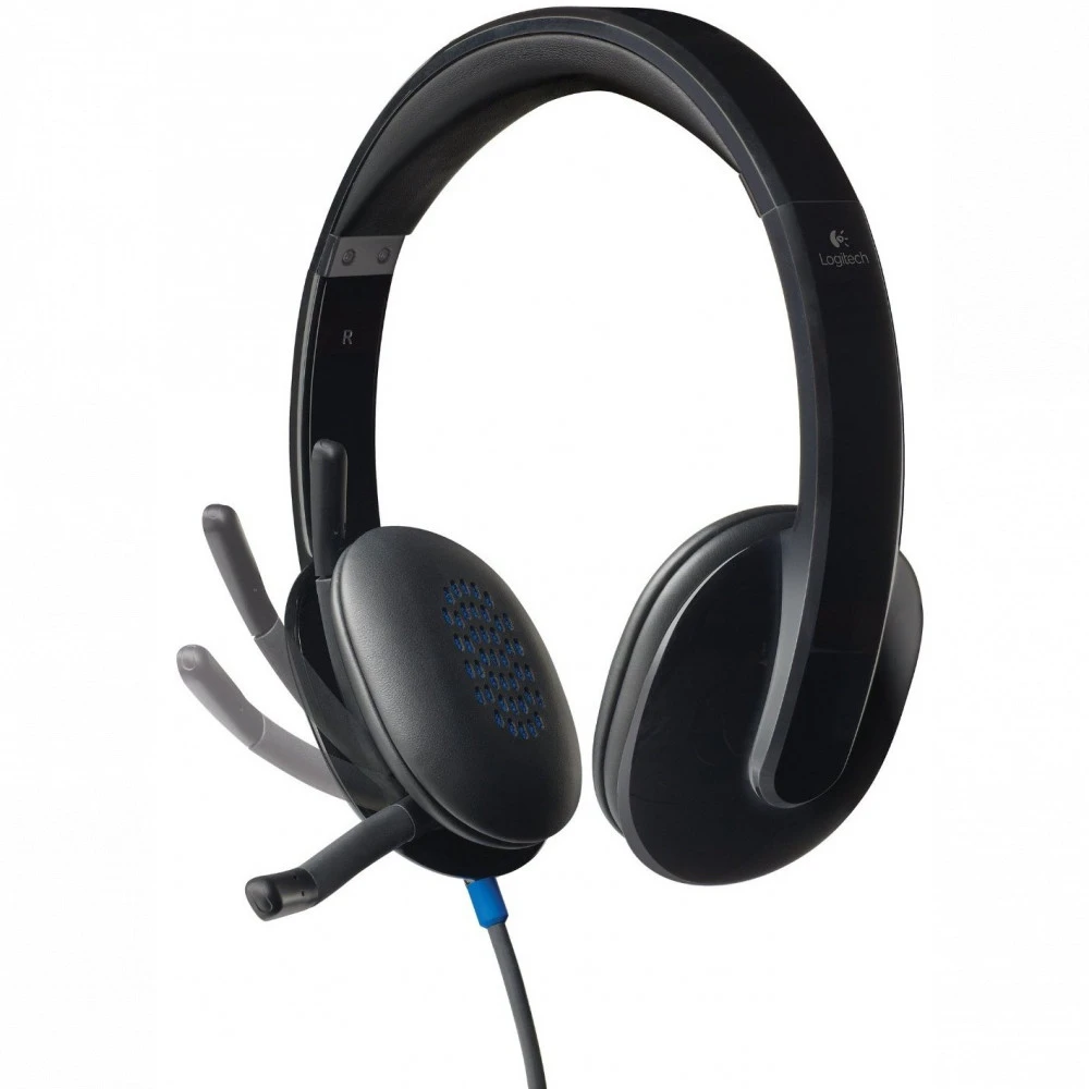 Гарнитура Logitech H540, USB, наушники с микрофоном — 4