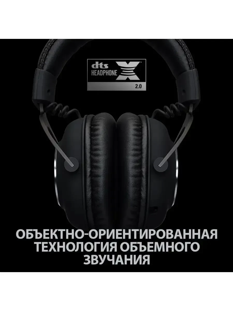 Гарнитура игровая Logitech G Pro X 7.1 с микрофоном — 5
