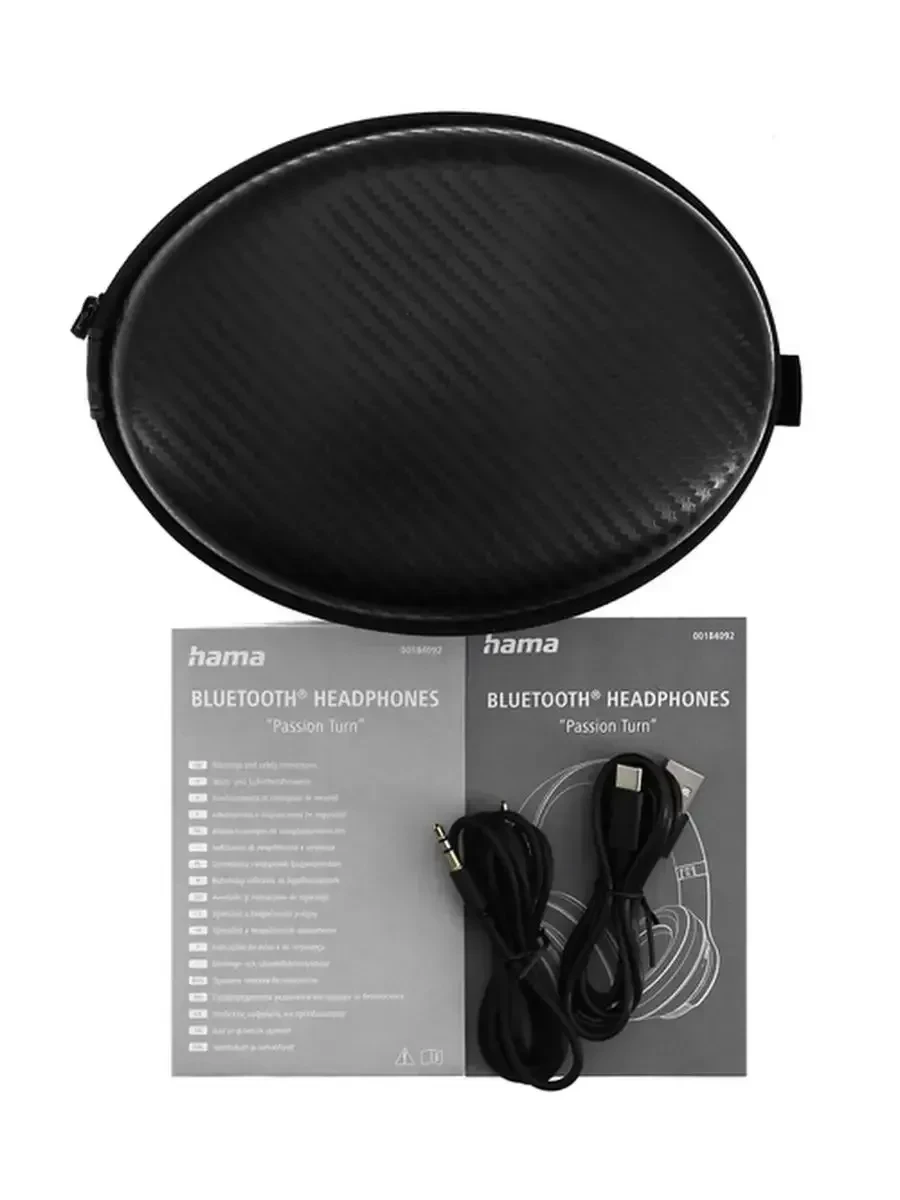 Наушники Hama Passion Turn, BT 5.3, черные — 5