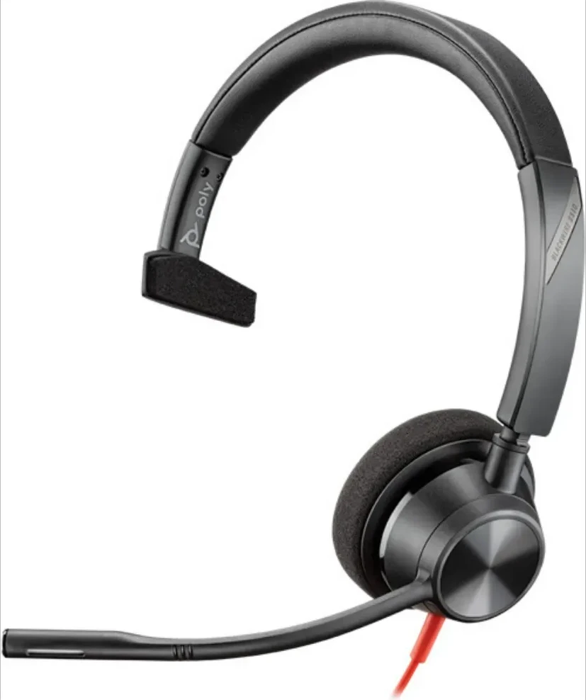 Гарнитура Poly Blackwire 3310 Microsoft Teams, USB-C, monofon