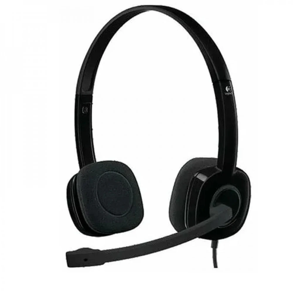 Гарнитура Logitech H151, 3,5мм, чёрная, проводная — 4