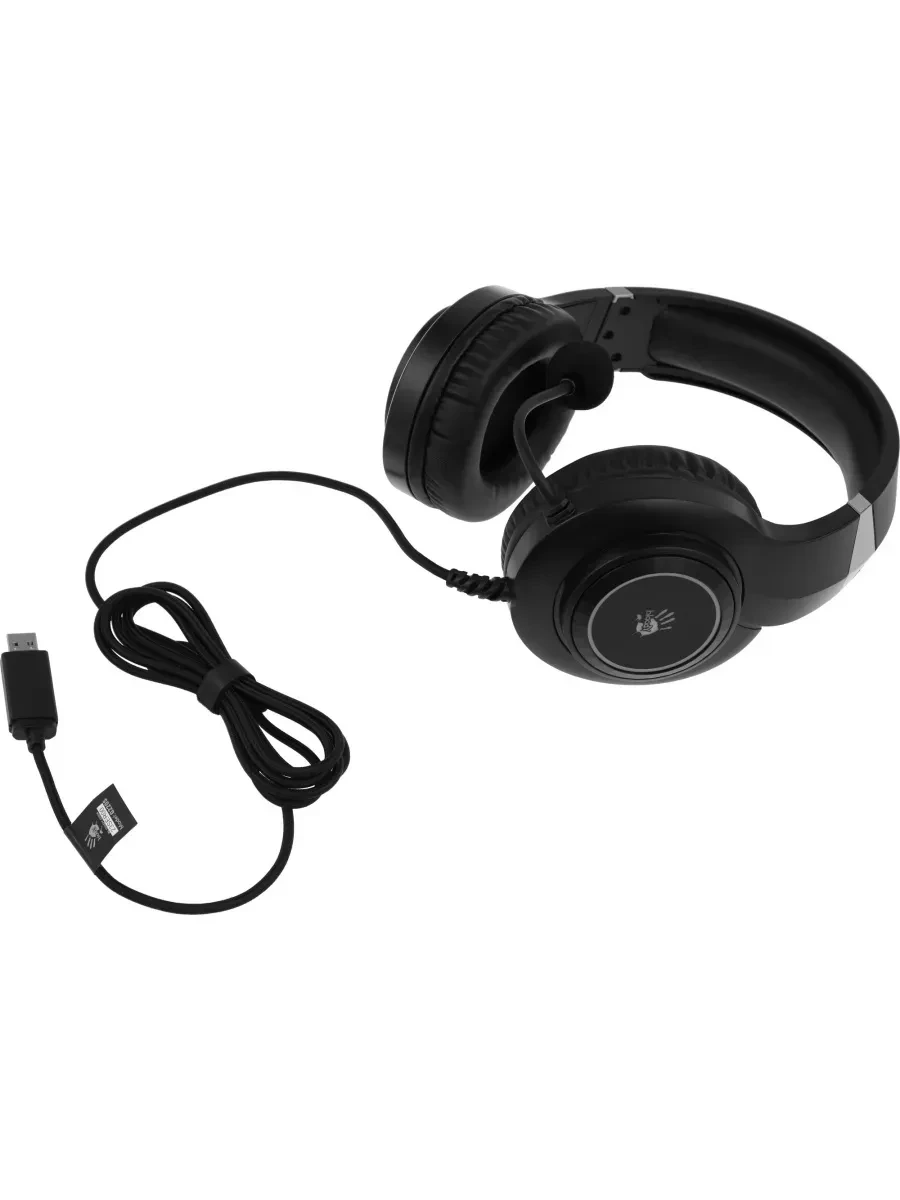 Игровые наушники Bloody G220S, USB, микрофон, 100dB — 5