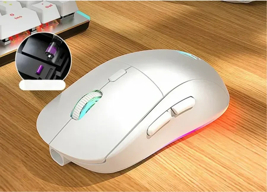 Игровые наушники Bloody G300, черно-красные, с микрофоном — 5