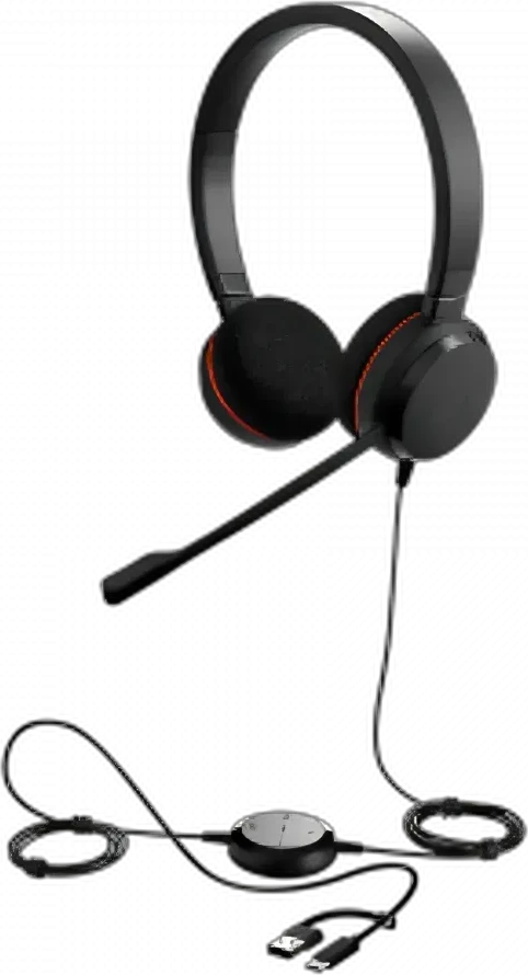 Гарнитура Jabra Evolve 20 Stereo UC USB-C/A — 2