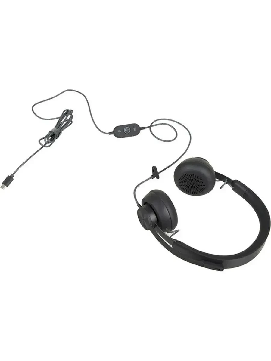 Гарнитура Logitech Zone Wired Teams, проводная — 4