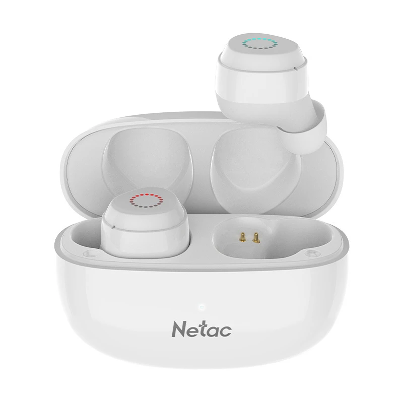 Наушники Netac True LK55, Bluetooth 5.3, белые