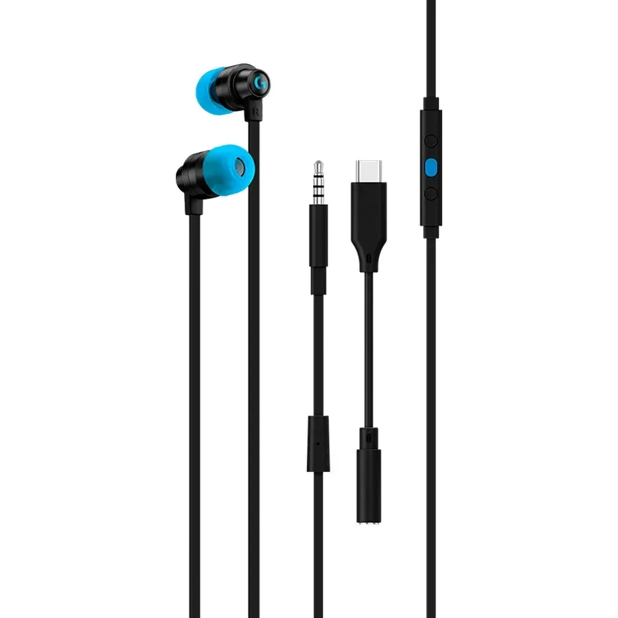 Игровая гарнитура Logitech G333, черная, 3.5mm — 2