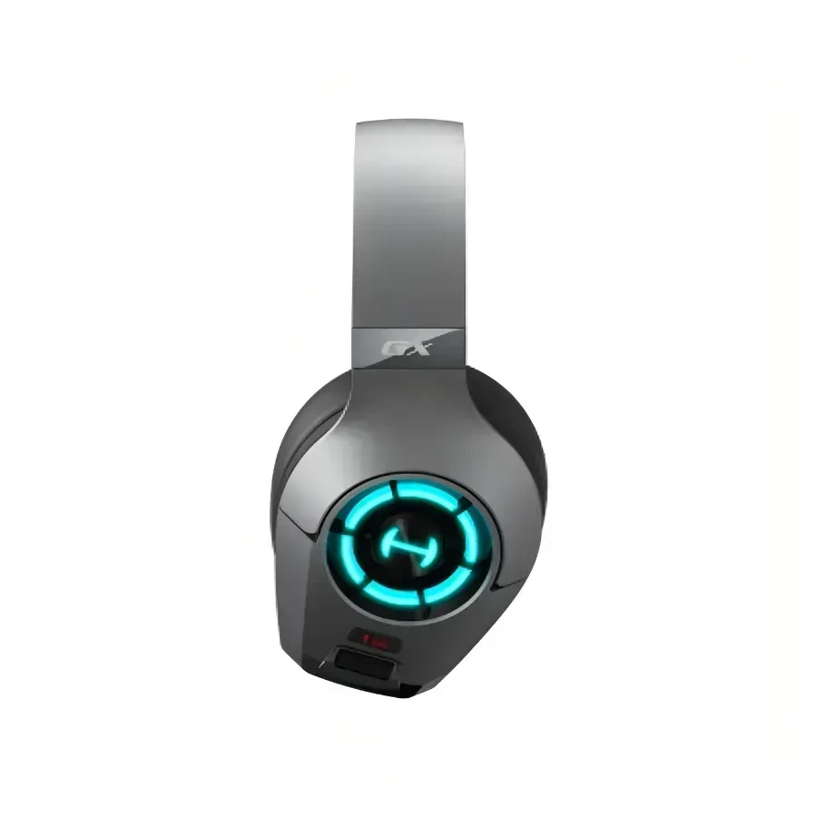 Наушники Edifier GX, игровые, USB/Type-C, RGB, серые