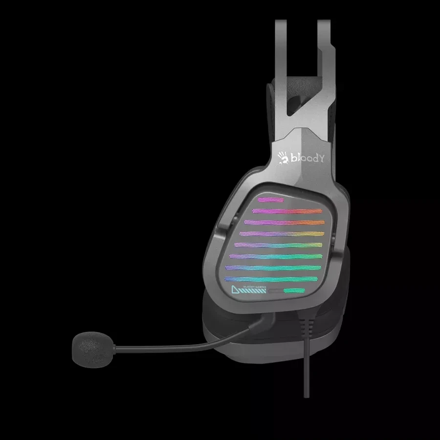 Наушники Bloody G560, игровые, серый — 2