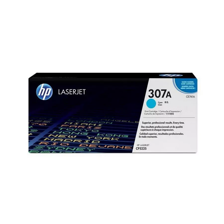 Картридж лазерный HP CE741A, голубой, 7300 стр.