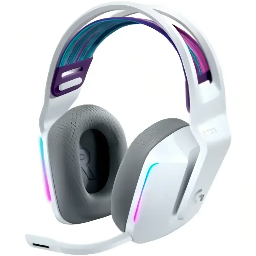 Наушники Logitech G733, беспроводные, RGB, белые — 4