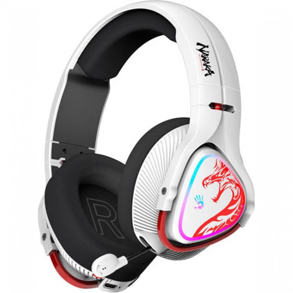 Наушники беспроводные игровые Bloody MR720 Naraka <BT+2.4G, Type-C> — 2